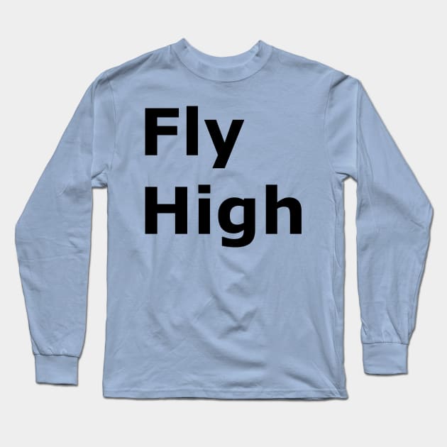 Fly High Long Sleeve T-Shirt by Quarantique